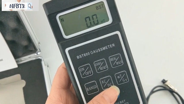 Medidor digital BST600 Gauss Tesla 0-2000mT AC/DC miniatura 7