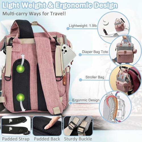 Multifunctional Diaper Bag Backpack for Dad & Mom - Image 6