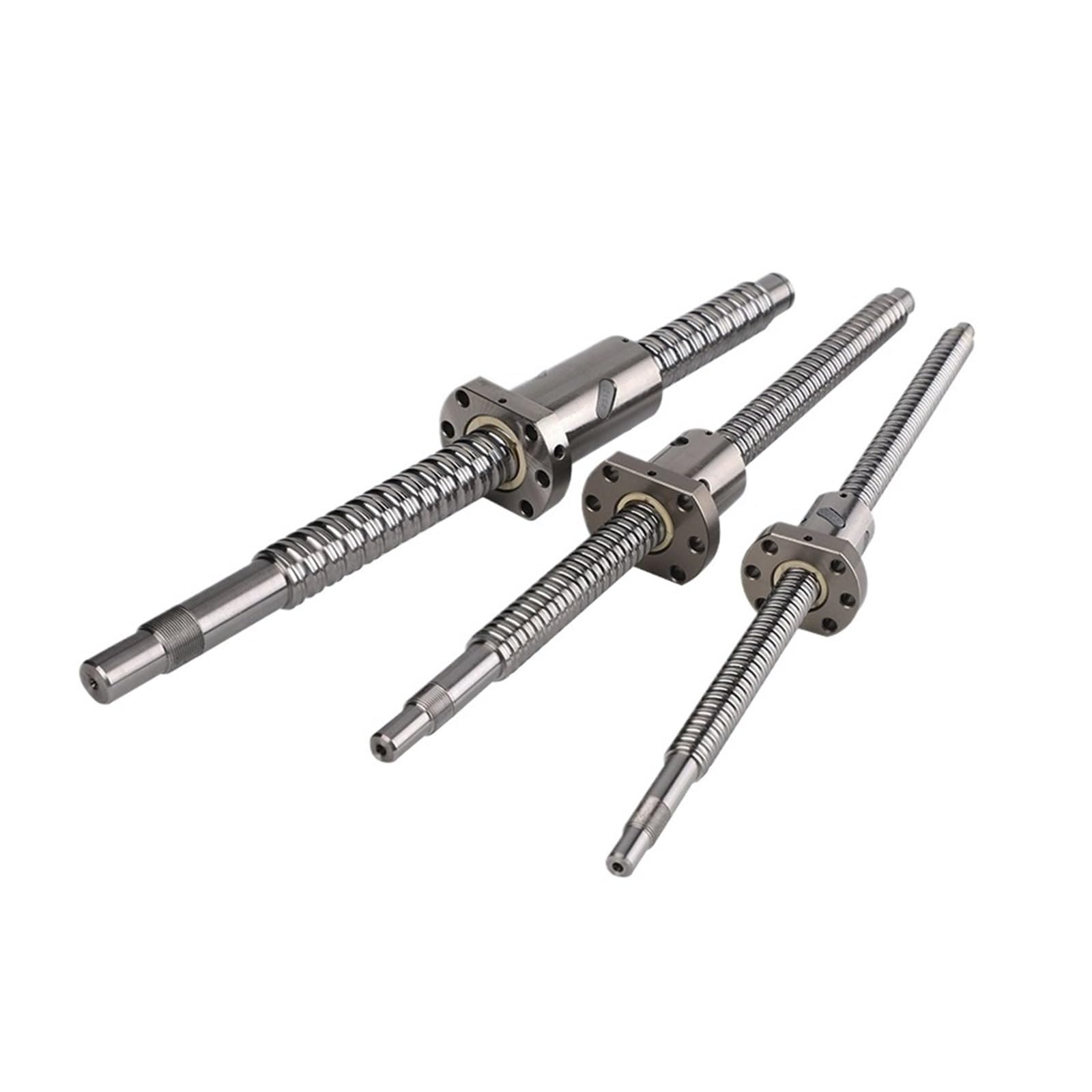 Metal Ball Screw nut Precision Ball Screw Round Hole Nut SFU1610 Module Screw(550mm)