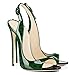 Mettesally Sandalias Mujer Verde Verano Cómodas Elegantes Tacones Mujer Peep Toe Puntera Abierta Slingback Talón Descubierto Tacón de Aguja Tacón Fino Zapatos Taco Alto Vestir Fiesta Boda 42 Imagen de Mettesally Sandalias Mujer Verde Verano Cómodas Elegantes Tacones Mujer Peep Toe Puntera Abierta Slingback Talón Descubierto Tacón de Aguja Tacón Fino Zapatos Taco Alto Vestir Fiesta Boda 42