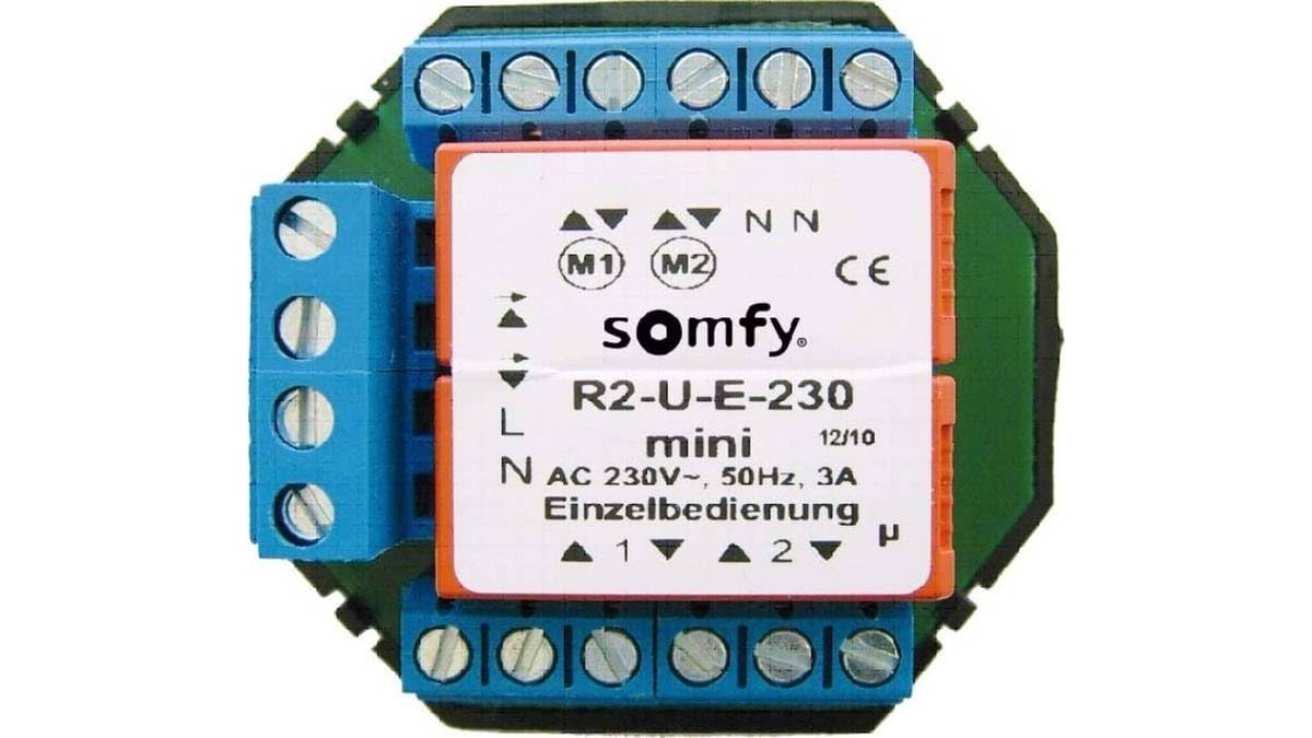 1822394 - Relè di separazione TR2-U-E-230 Mini SOMFY 1822394