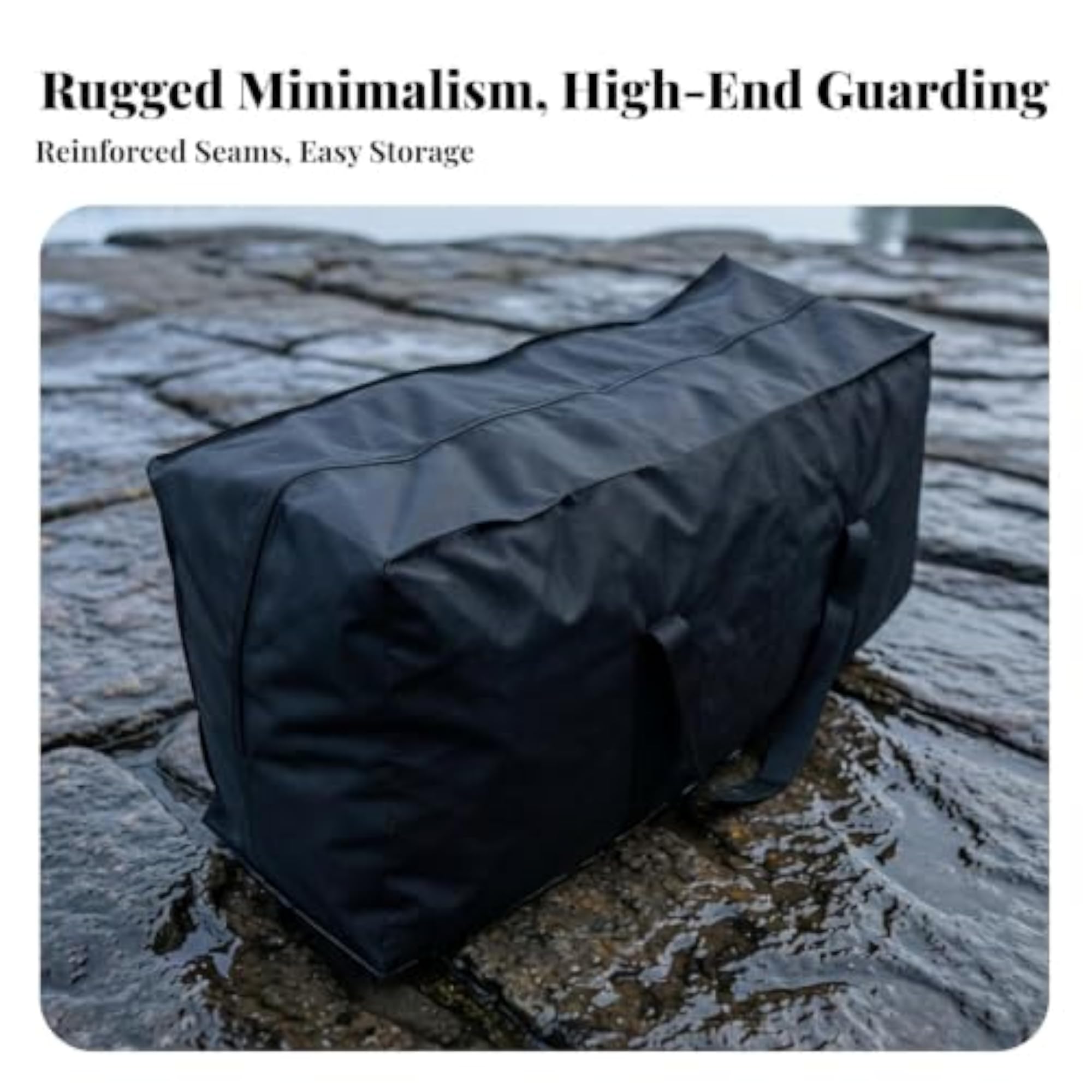 Heavy-Duty Inflatable Boat Storage Bag, Full-Length Closure