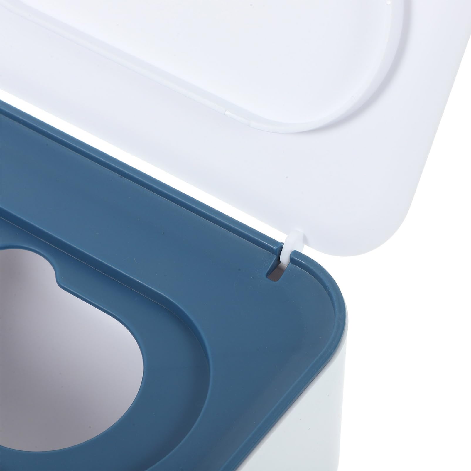 Ciieeo 4er-Box Tragbarer Wischtuchspender Deckel Spender Für Babytücher Spülbarer Wischtuchspender Auto Nachfüllbarer Tücherbehälter Seifenetui Tischtuchspender Seifenschale Plastik Weiß