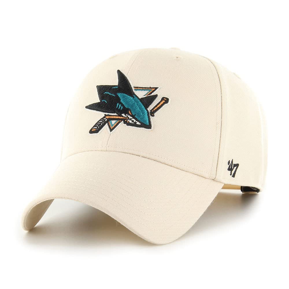 47 Brand Snapback Cap - NHL San Jose Sharks Natural Beige