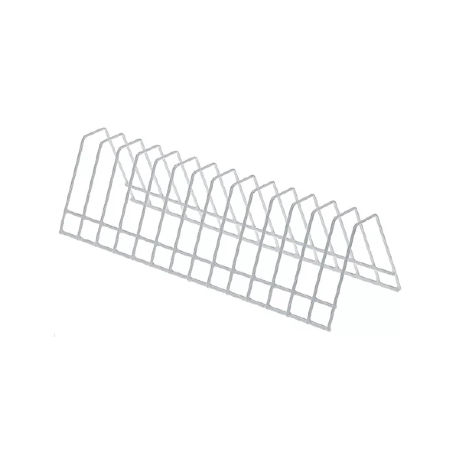 SENO & SENO Divisorio per Piattini in Filo Gommato 14 Posti – 29,5 x 9,5 x 8,2 cm – Universale per Lavastoviglie – Resistente, Sicuro, Salvaspazio, Facile da Usare e Pulire
