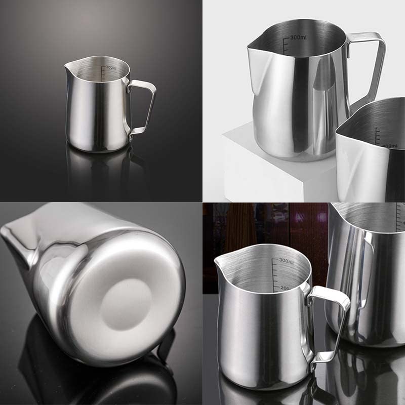 Amazon.co.jp: yarui ミルクジャグ ステンレス製 ミルク ピッチャー