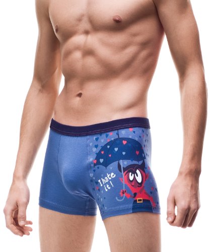 Cornette Bóxer Calzoncillos Ropa Interior Hombre CR010 (Jeans, S)