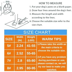   Dog-Snow-Boots-for-Winter-Durable-Waterproof-Anti-Slip-Dog-Booties-for-Winter-Dog-Shoes-for-Medium-Large-Size-Dogs-with-Adjustable-Reflective-Straps-Dog-Boots-Paw-Protectors-Black-Size-6