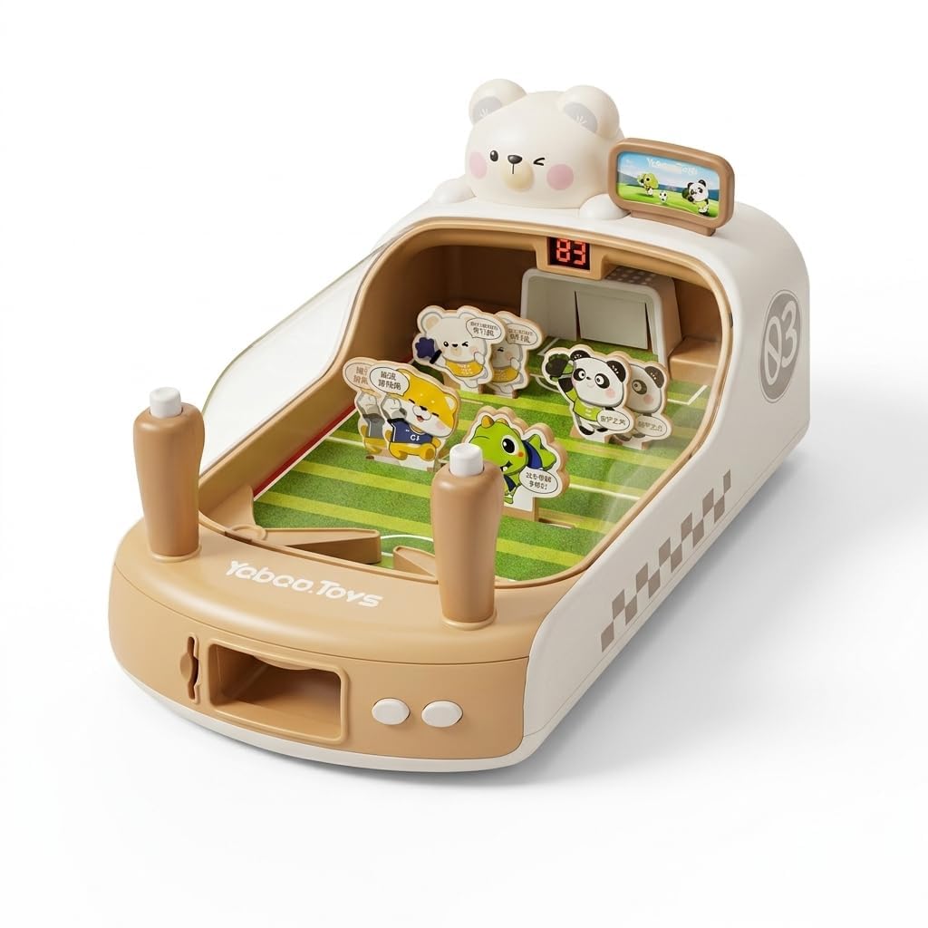 Calcio da Tavolo per Bambini con Punteggio Elettronico, Regalo Bambino 5 6 7 8 10 Anni Maschio, biliardo