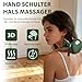 Neck Massager,Hand Shoulder and Neck Massagers, Nackenmassagegerät mit Wärme, 3D Neckmassager Massagegerät