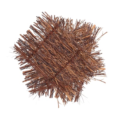 3pcs Mini-clôture Pour L'artisanat Et Les Accessoires De Jardin Micro Paysage Aménagement Paysager Ornements Miniatures Décor De Paysage Créatif 17.5x12cm