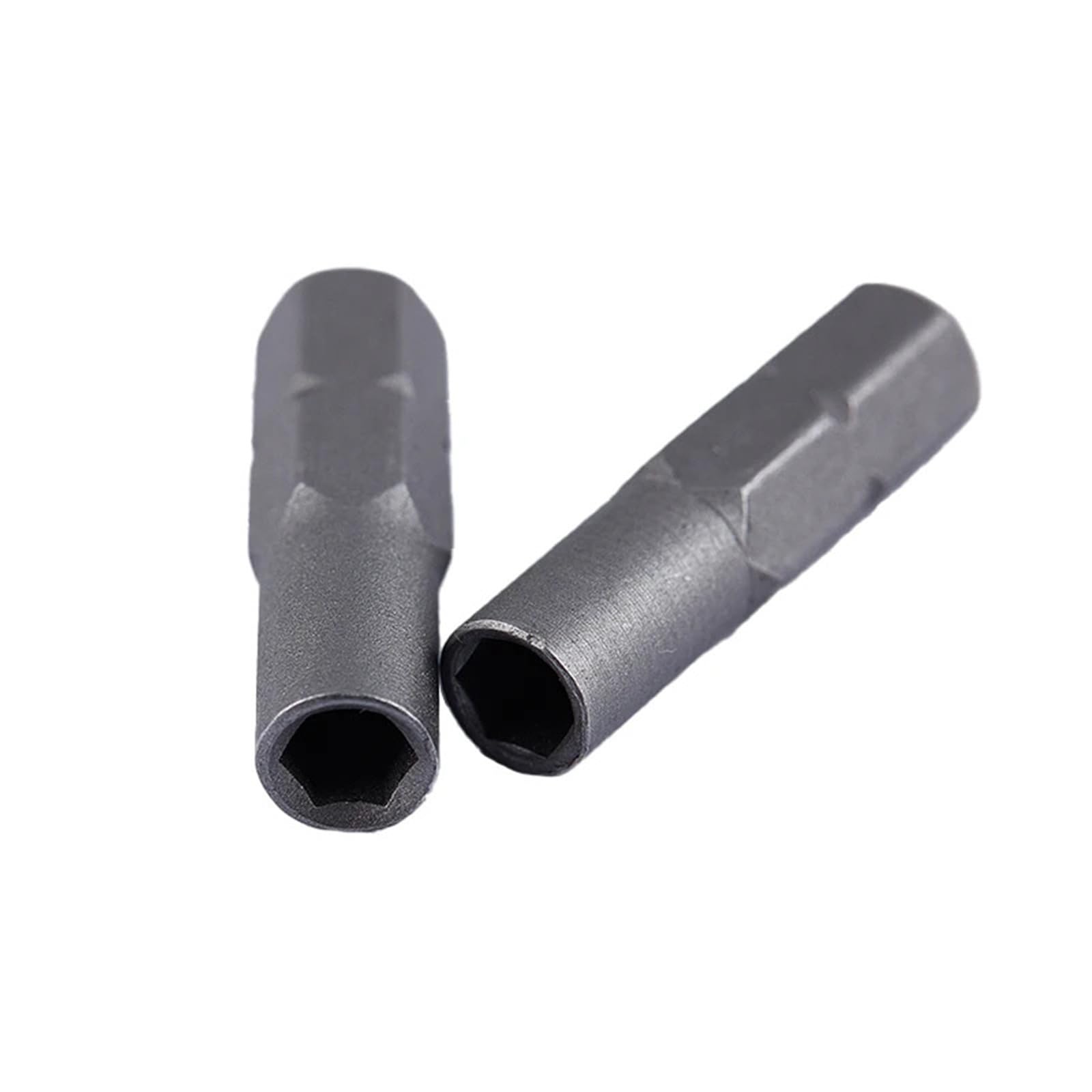 Adaptador hexagonal de 1/4" a 4 mm con inserción magnética estable para taladros y destornilladores