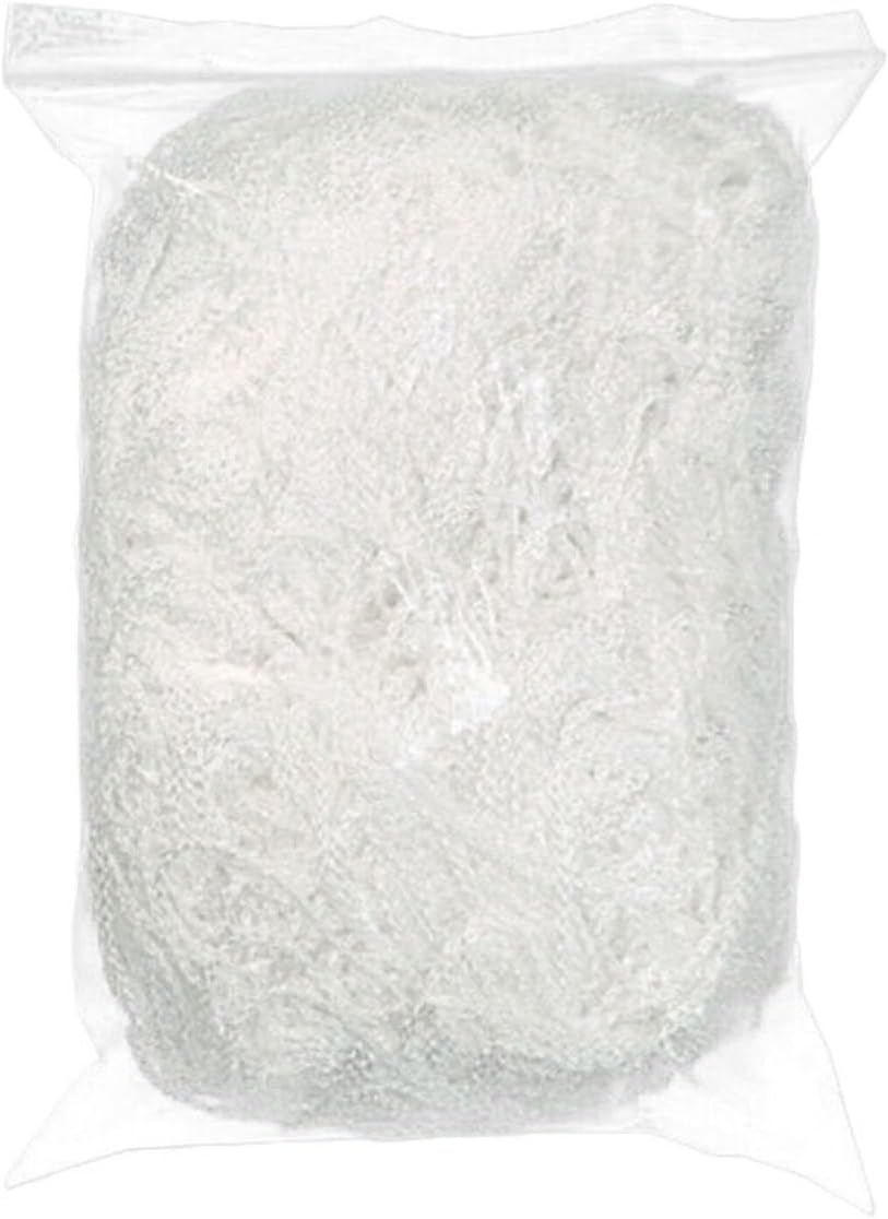 Durable White Polyester Climbing Net for Plants Supports Cucumbers & Tomatoes Garden & Greenhouse Accessories (4x8FT) - Heavy-Duty Trellis Netting