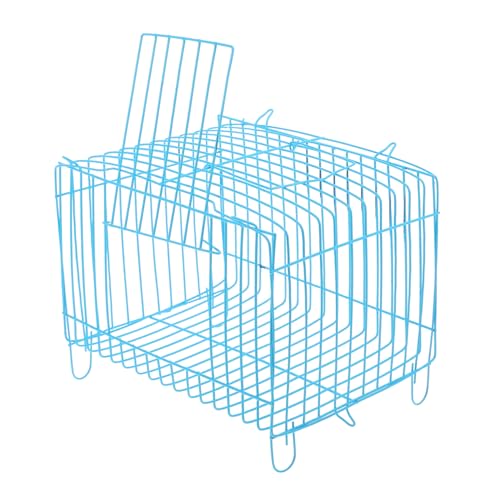 Image of Happyyami 2pcs Travel Carrier Small Bird Cage Portable Ventilation Durable Easy to Use