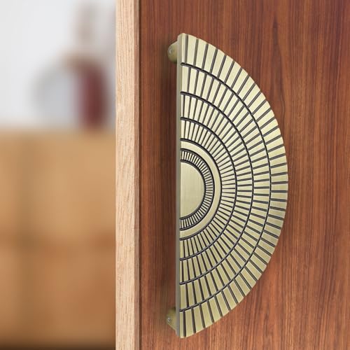 Image of VOLO Main Door Handle - Heavy Duty Pull Handle for Wooden & Glass Doors in Home, Office & Hotel Use (Model: S-626) - Pack of 1 Set (Antique - 224MM)