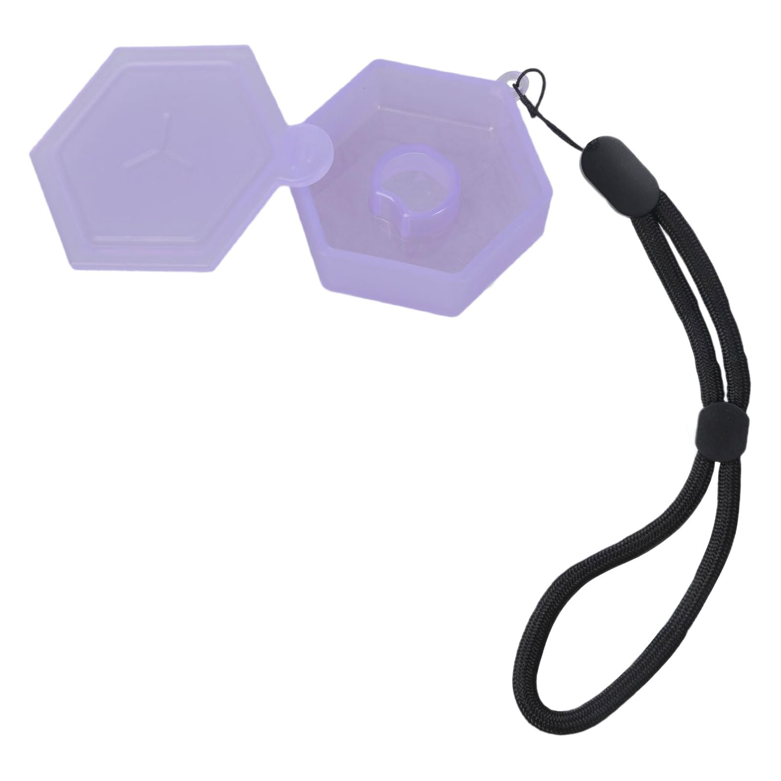 Pffiocix Air Flavor Pods Storage Box with Hanging Rope Storage Pods Case Portable Box for Airs Up Fragrances Case with Hanging Rope