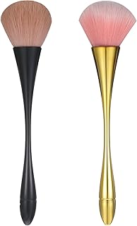 Paquete de 2 cepillos para polvo de uñas, cep...