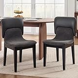 STYLE UNIQUE: Cette chaise de salle à manger moderne se caractérise par une design à double matériau et une silhouette distinctive. Sa palette de couleurs harmonieuse allie sans effort l'esthétique moderne et vintage, rehaussant ainsi l'ambiance de n'importe quel espace.