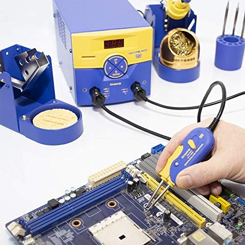 Hakko FM-203 Compact Rework and Soldering Station with Soldering Iron 230V BS Plug