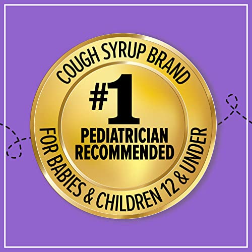 Zarbee's Baby Cough Syrup + Immune With Organic Agave + Zinc, Natural Grape Flavor, 2 Fl Oz #TOP1