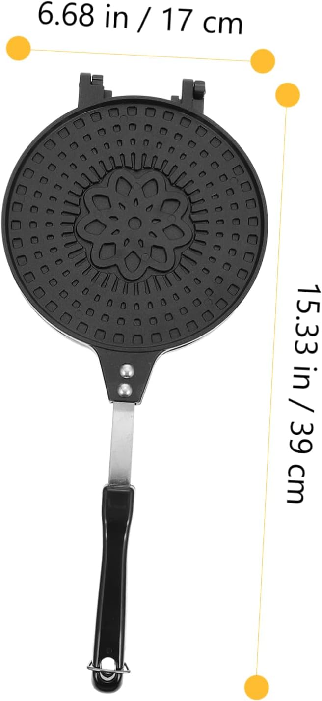 INOOMP Egg Roll Mold Ice Maker Pancake Pan Kitchen Gadget Safe Cooking Accessory for Baking Egg Cones