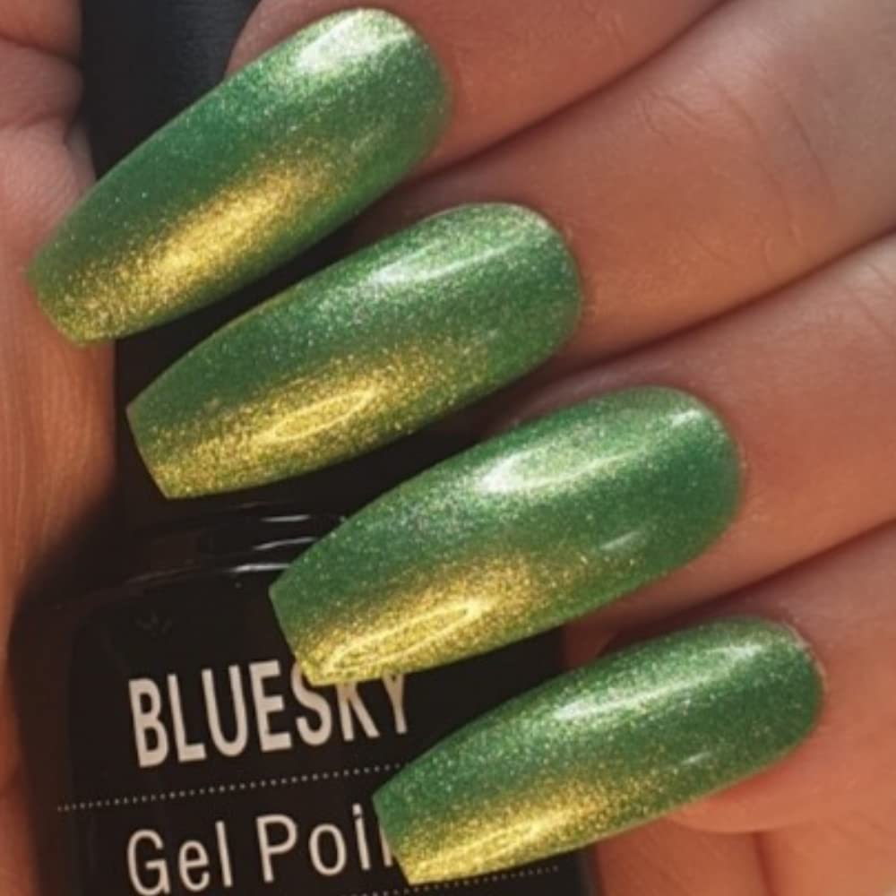 Bluesky SJ Range delikatny brokat kolor SJ12 żel nasączający UV / LED 10 ml