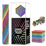 𝙈𝙖𝙜𝙣𝙚𝙩𝙞𝙘- Balls Building Slime Desk Toys for Stress Relief, 𝑴𝒂𝒈𝒏𝒆𝒕- Balls Fidget Toys Office Putty Beads for 18+ (H-1,000)