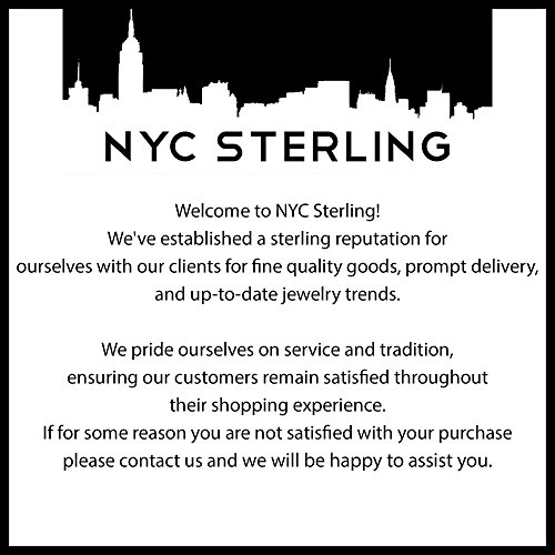 NYC Sterling 2.50mm Sterling Silver 925 Cubic Zirconia Eternity Engagement Wedding Band Ring4