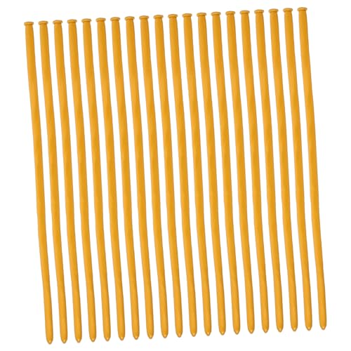 IMIKEYA 100 palloncini modellabili in lattice per modellare palloncini decorativi lunghi dorati per feste di compleanno e matrimoni, resistenti e facili da gonfiare per decorazioni fai da te