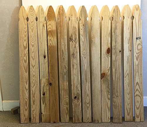 1x4x4 Pickets/Balusters for Wood Fence