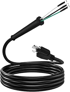 95104L Circular Saw Replacement Cord Assembly - Heavy Gauge Power Black - View #11