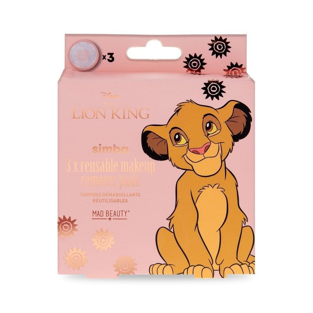 MAD BeautyDisney Lion King Reborn Re-Usable Makeup Cleansing Pads