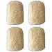 Yonna Hair 4pcs/lot Tight Afro Kinky Bulk Hair 100% Human Hair For DreadLocks,Twist Braids Blonde #613,8" inch