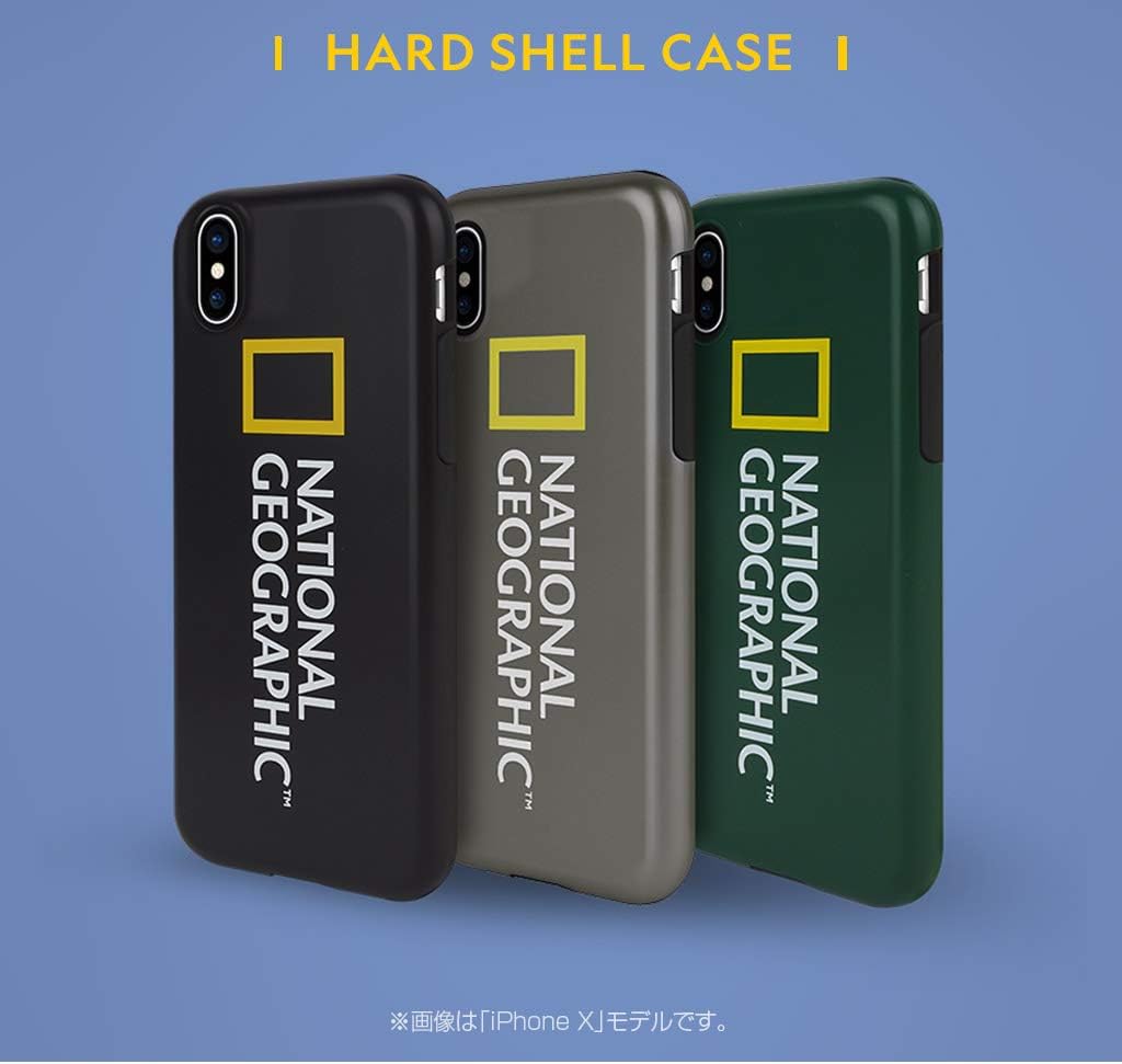 National Geographic iPhone X Case Hard Shell Titanium (National ziogurafikku Hard Shell) iPhone Cover Smartphone Case [Japanese authorized agent product] ng12947ix