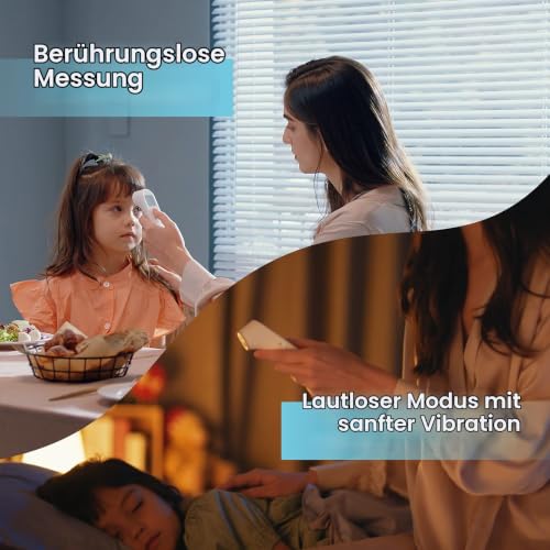 yuwell Fieberthermometer Kontaktlos für Erwachsene und Kinder | Medizinische Qualität...