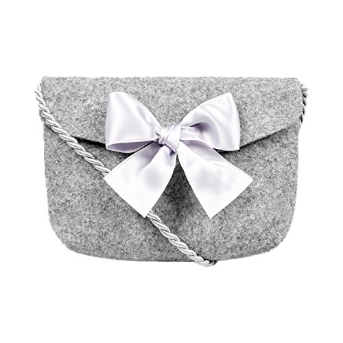 Almbock Trachten-Tasche Lilly in grau -...
