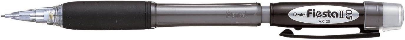 Pentel Fiesta Mechanical Pencils 0.5 mm Pack of 12 Black