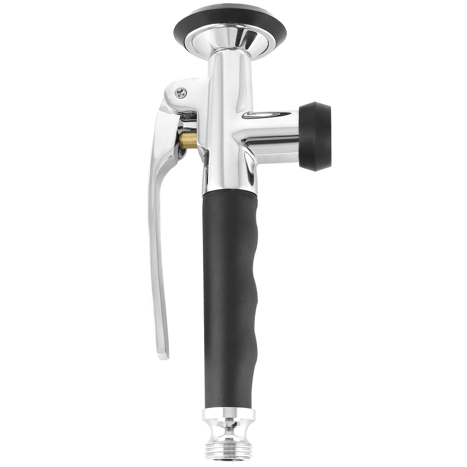 QWORK® Douchette évier cuisine en laiton, Douchette à main avec loquet de verrouillage, Raccord G 1/2
