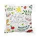 Taie d'oreiller Gland Coloré Phrase Bonjour Automne Pommes Mignonnes Belles Baies Throw Housse De Coussin Imprimés Couverture De Coussin avec pour Uniques Chaise Chambre Oreiller 45X45Cm