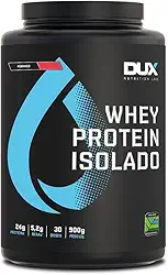 Whey Protein Isolado Morango Pote 900g – Contribui para os Resultados e Auxilia a Recuperação Muscular – Dux Human Health
