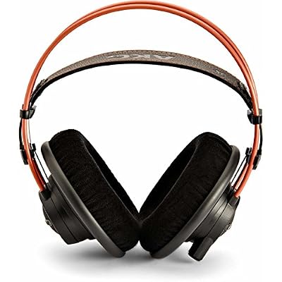 AKG Pro Audio K712 PRO, Wired, Over-Ear, Open Back, Reference Studio Headphones, Flat Wire Voice Coil, Black