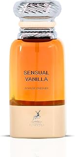 Maison Alhambra Sensual Vanilla Eau De Parfum Spray 80ML (2.7 OZ) - Long Lasting Arabian Perfumes for Women With Creamy Almond, Vanilla & Sandalwood Notes - Warm Gourmand Woody Ladies Perfume