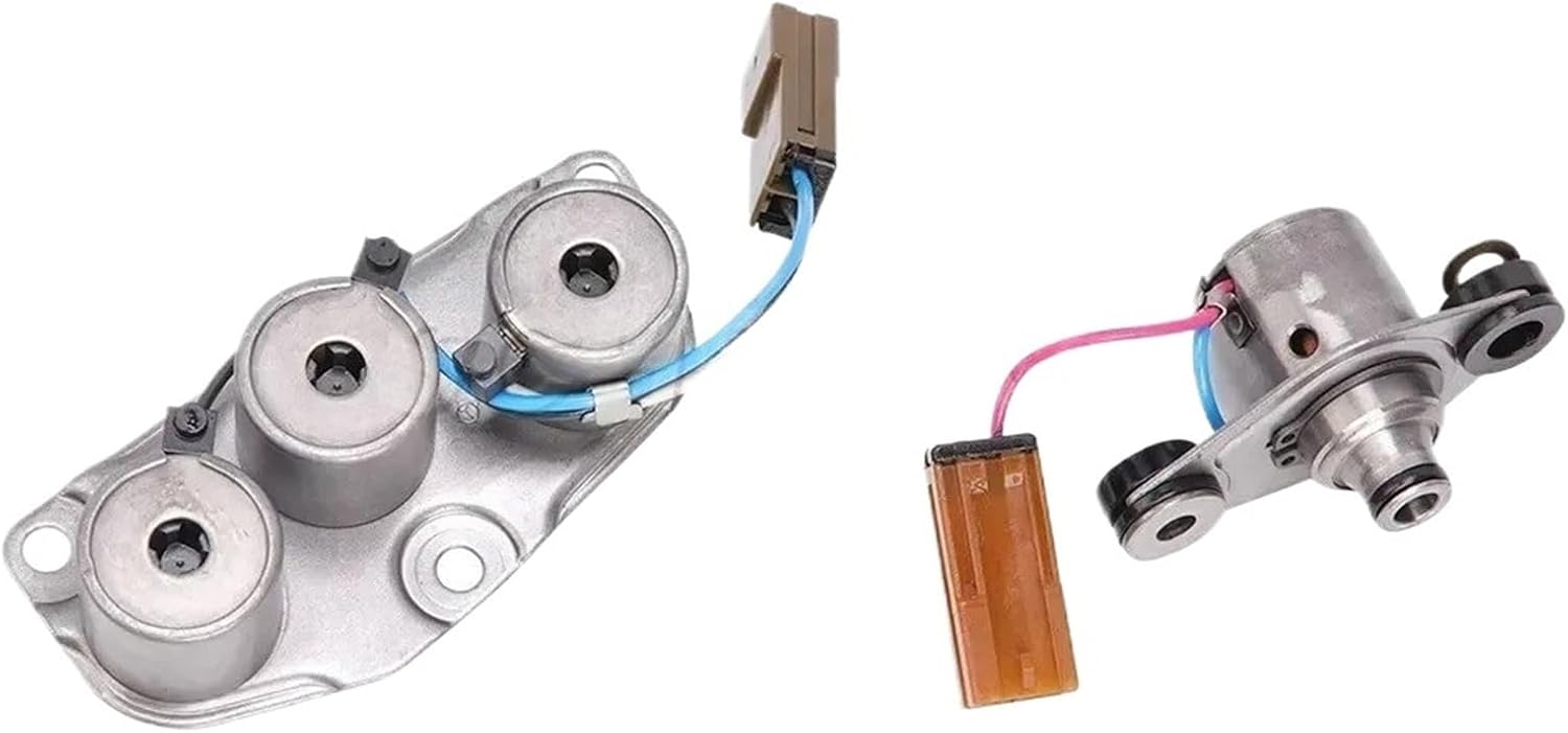 RE4R01A RE4R03A Transmissions Valve Solenoid Kit Compatible For Frontier Xterra Infiniti Mazda 929 RX-7