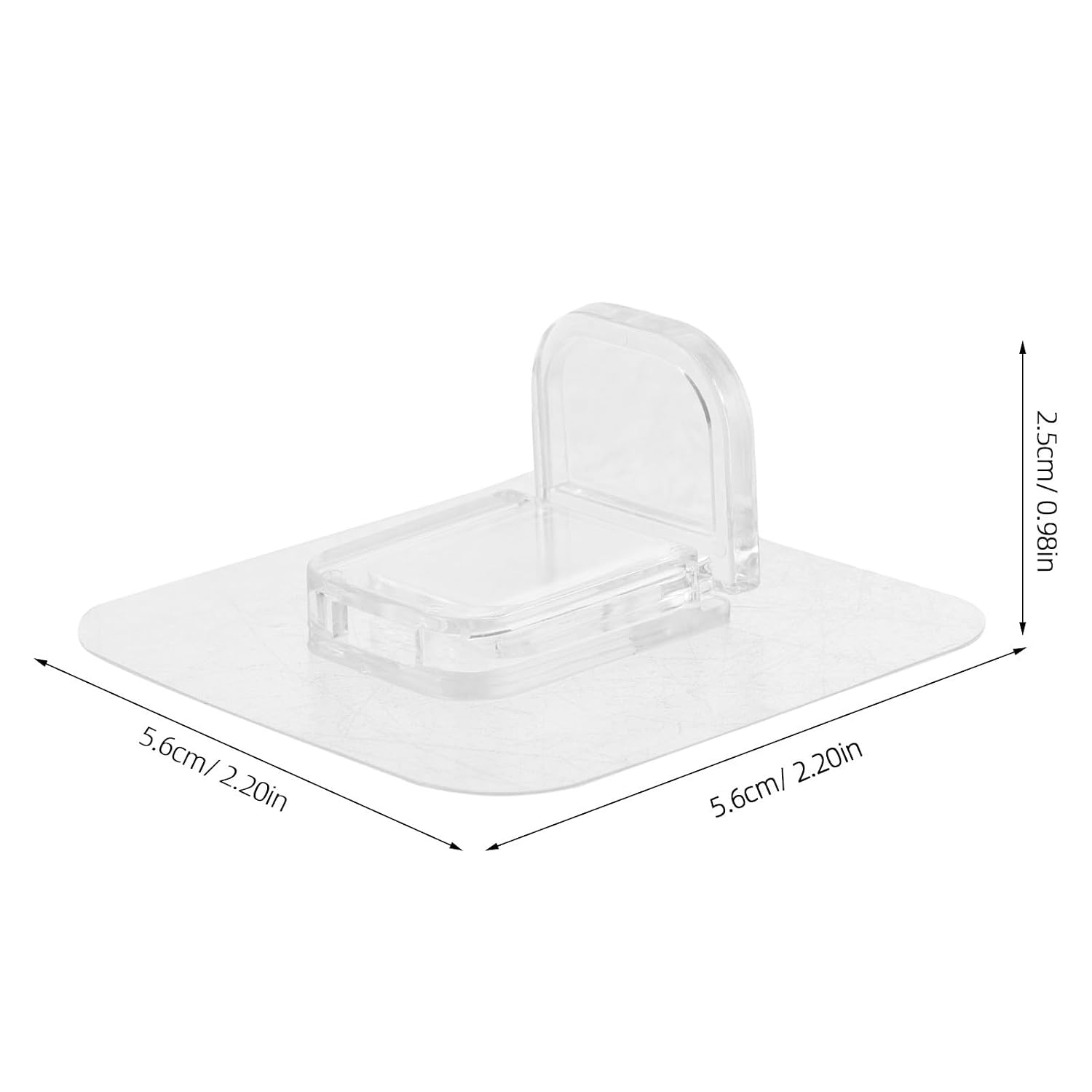 ULTECHNOVO 12pcs Silicone Trash Can Wall Protector Bumpers, Self Adhesive Garbage Bin Stoppers and Square Trash Cans, Snug Corner Fit, for Rental Homes and Cabinet Spaces