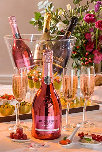 J.P. Chenet - Divine Pink Pinot Noir Vin Effervescent Demi-Sec Rosé, France (1 x 0.75 L) – vue 2