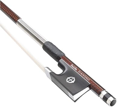 CodaBow Diamond NX Violin Bow Carbon Fiber, Balanced Performance