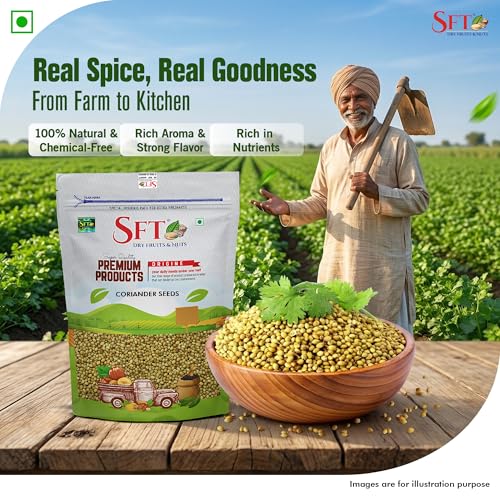 Image of SFT Coriander (Dhania) Seeds, 1 Kg