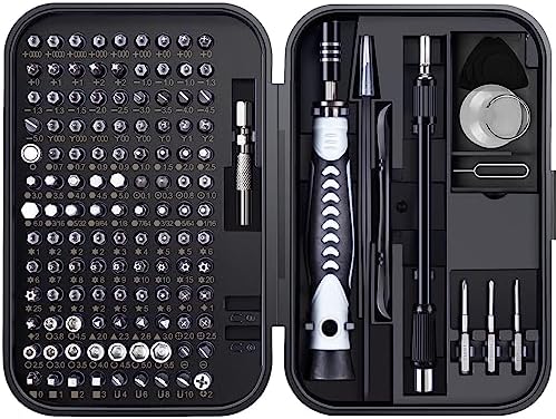 Precision Screwdriver Set: Easytime PC Screwdriver Kit, Small Screwdriver with 120 bits, Mini Screwdriver Repair tool Kit for Electronics Computer Laptop iPhone Mac PS4 Game Console Eyeglass Toys DIY