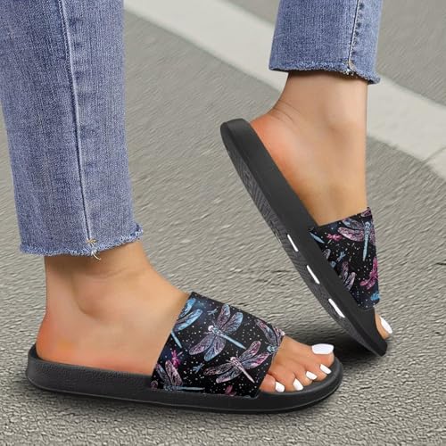 Women Slide Sandals Summer Beach Sandals Soft Lightweight Shower Shoes Casual Non Slip Slide Sandal Shower Shoes4