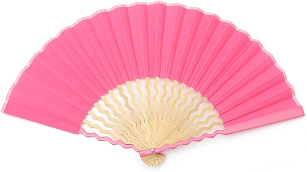 GIZAGIZA Hand Fan – Pop Pink Summer Essential